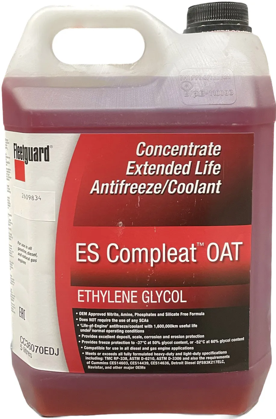 Jäähdytysneste, ES Compleat OAT, EG, 100 %, 5 L